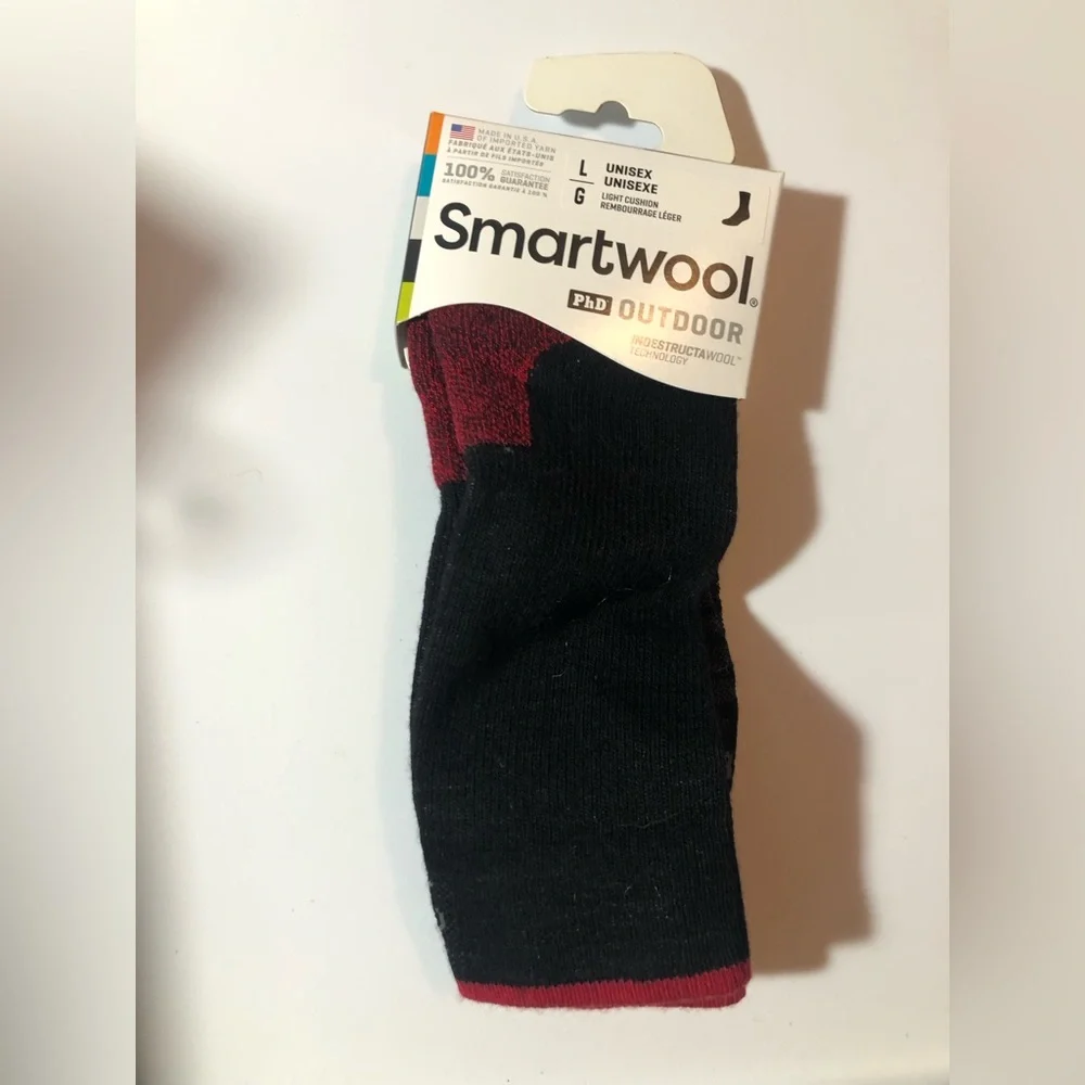 Smartwool PHD crew socks, Size Large